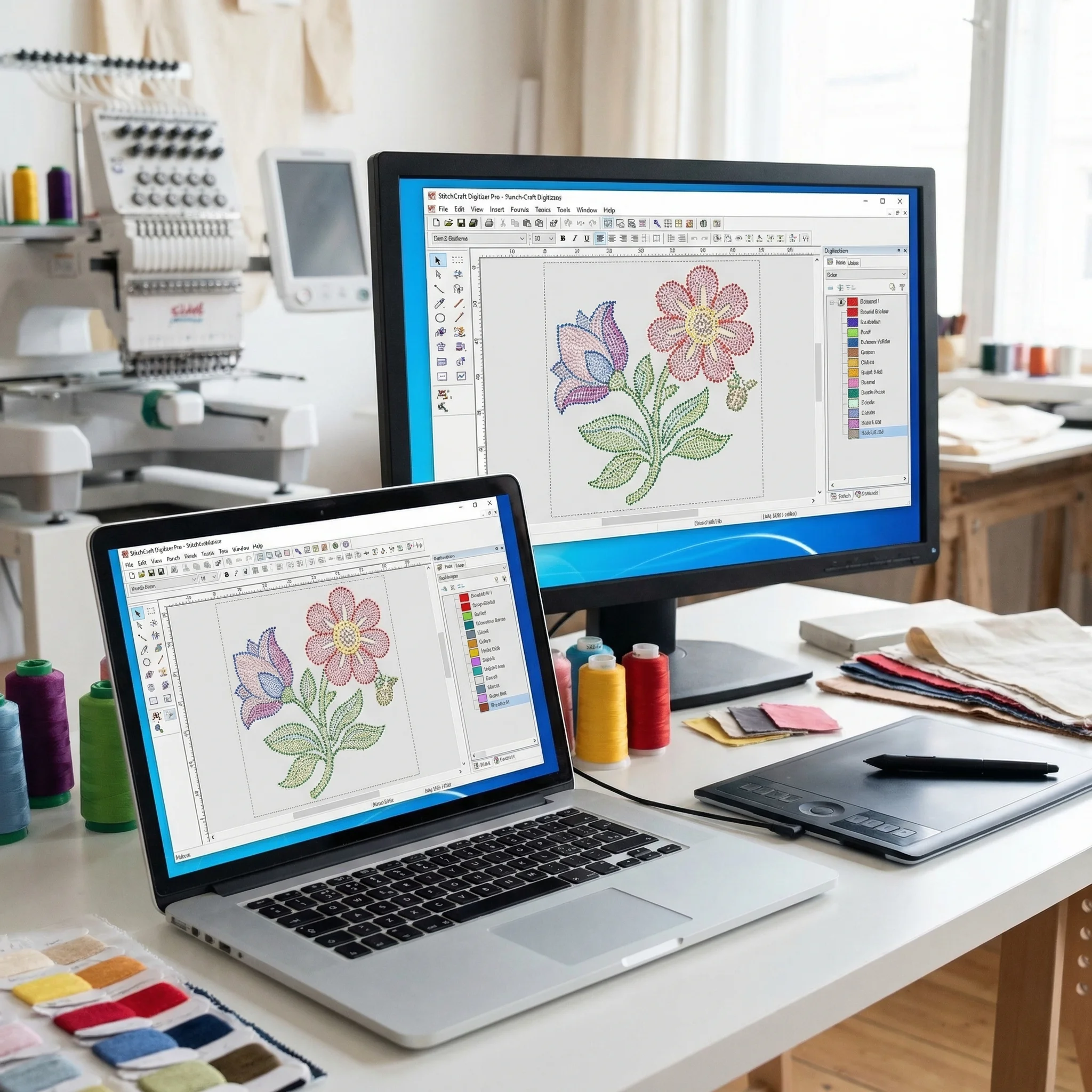 Einzelnamenstick – Stickprogramm